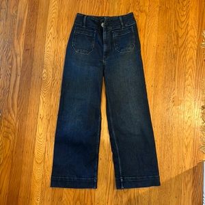 Anthropologie Pilcro The Skipper Wide-Leg Jeans